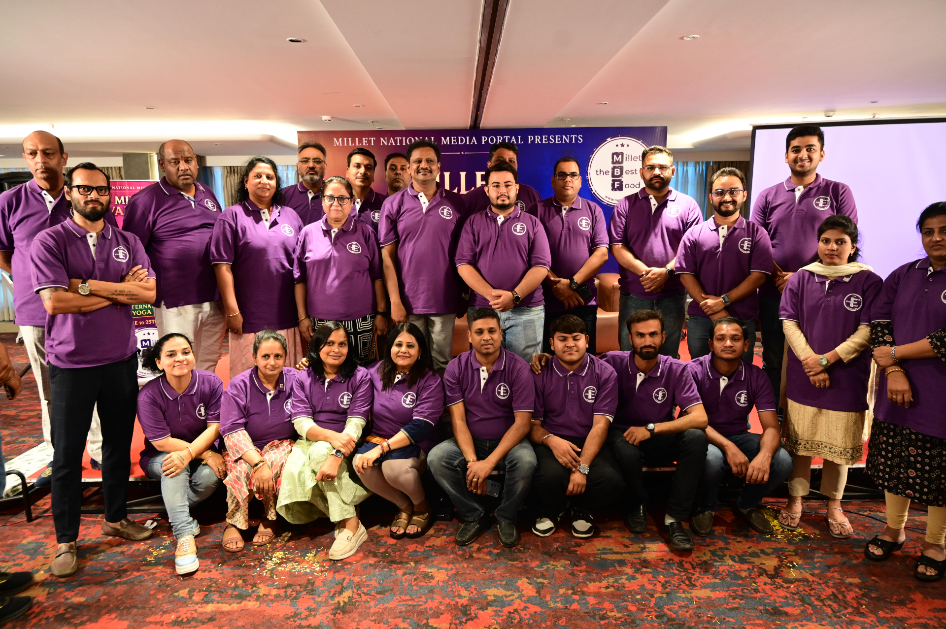 National millet portal team portrait