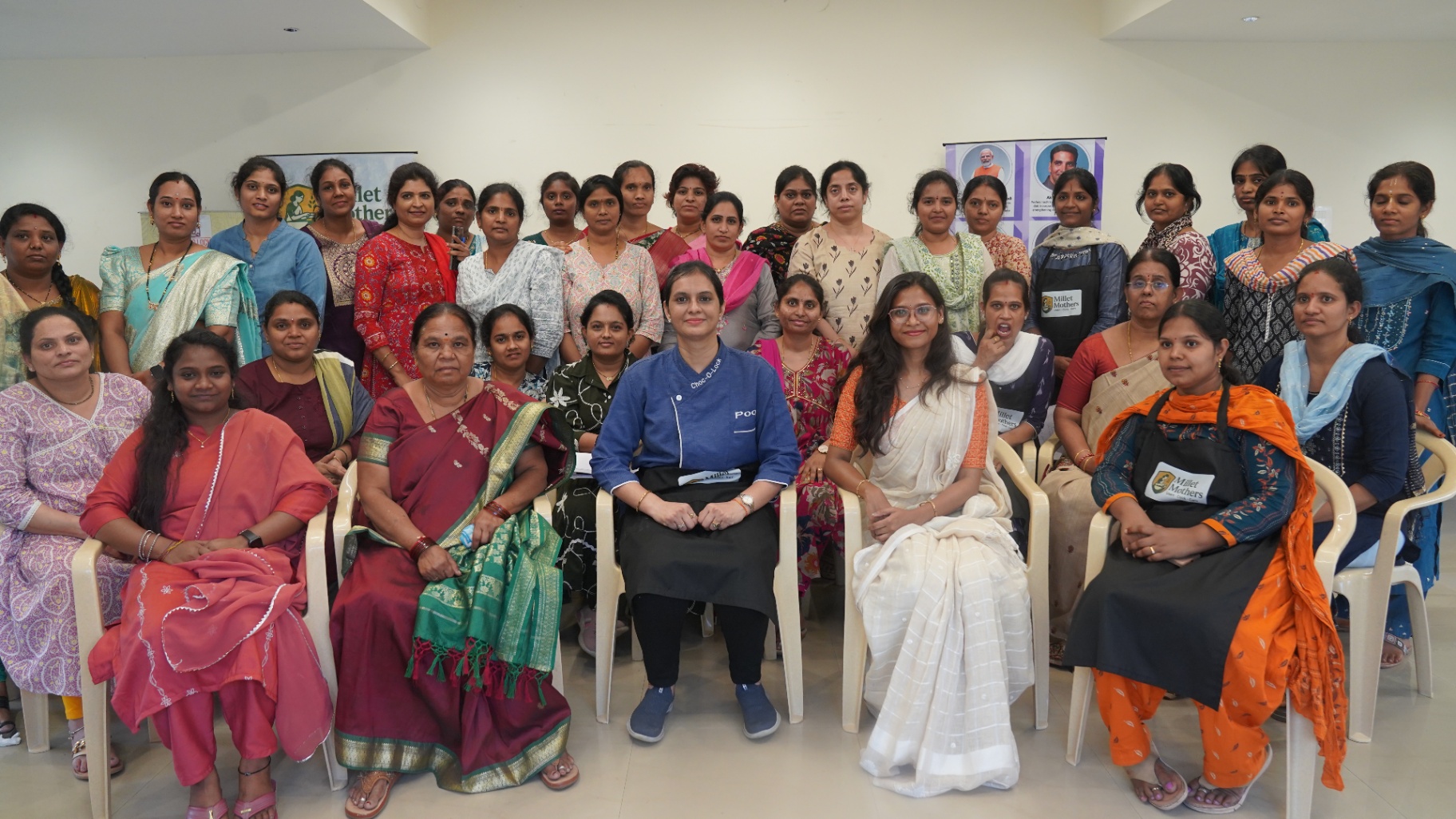 Millet Mothers cohort group portrait