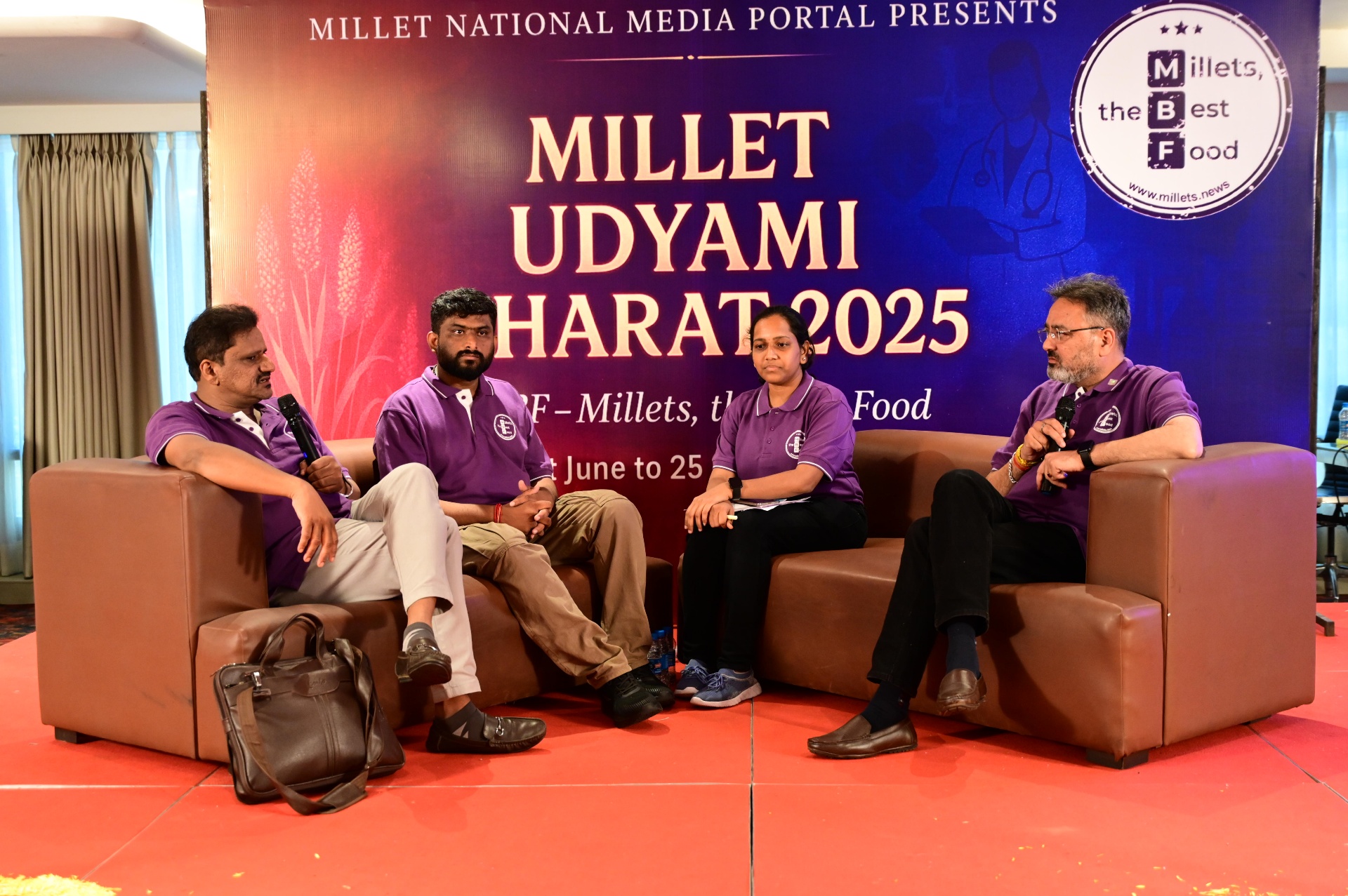 Millet Udyami Bharat 2025 discussion panel